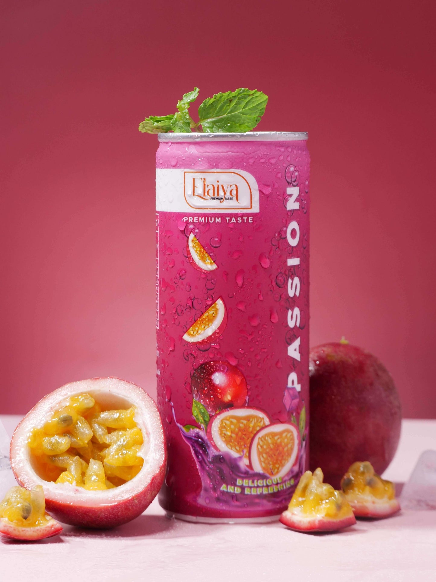 Elaiya Sparkling Passion Fruit — 24 x 250ml can
